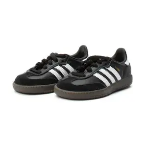 Adidas Samba OG 'Core Black Cloud White Gum' Toddler Shoes C9DE106