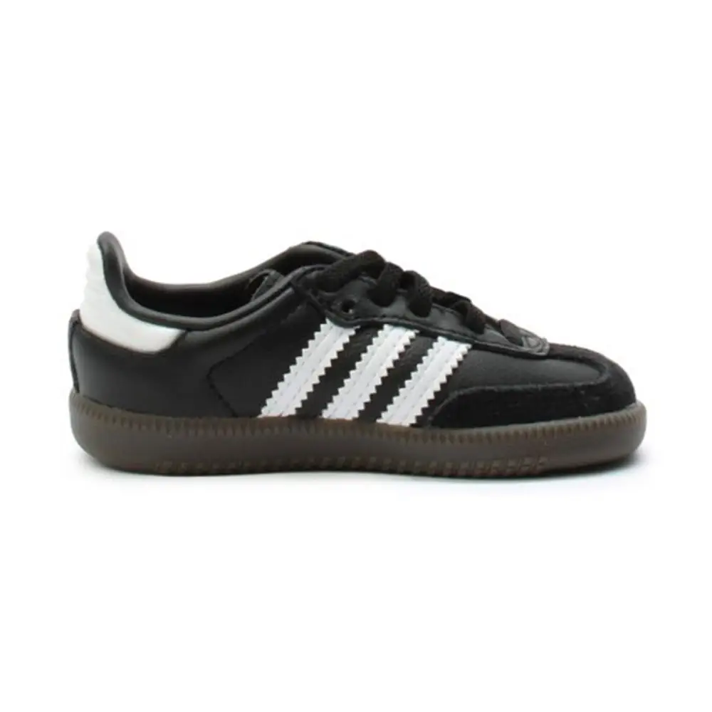 Adidas Samba OG 'Core Black Cloud White Gum' Toddler Shoes 