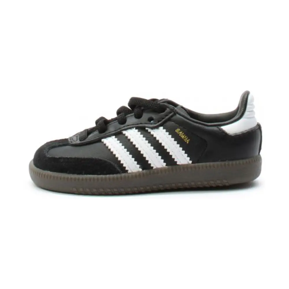 Adidas Samba OG 'Core Black Cloud White Gum' Toddler Shoes 