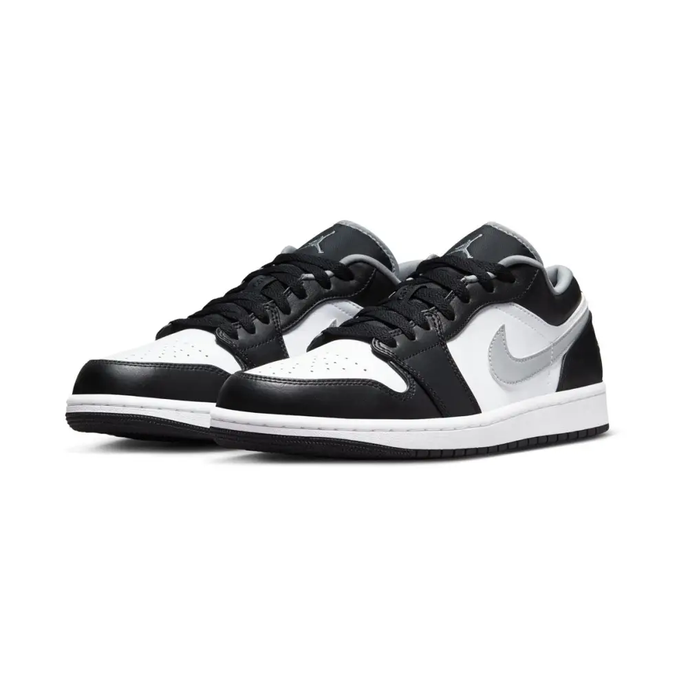 Air Jordan 1 Low 'Black and Particle Grey' Men's Shoes 74C208