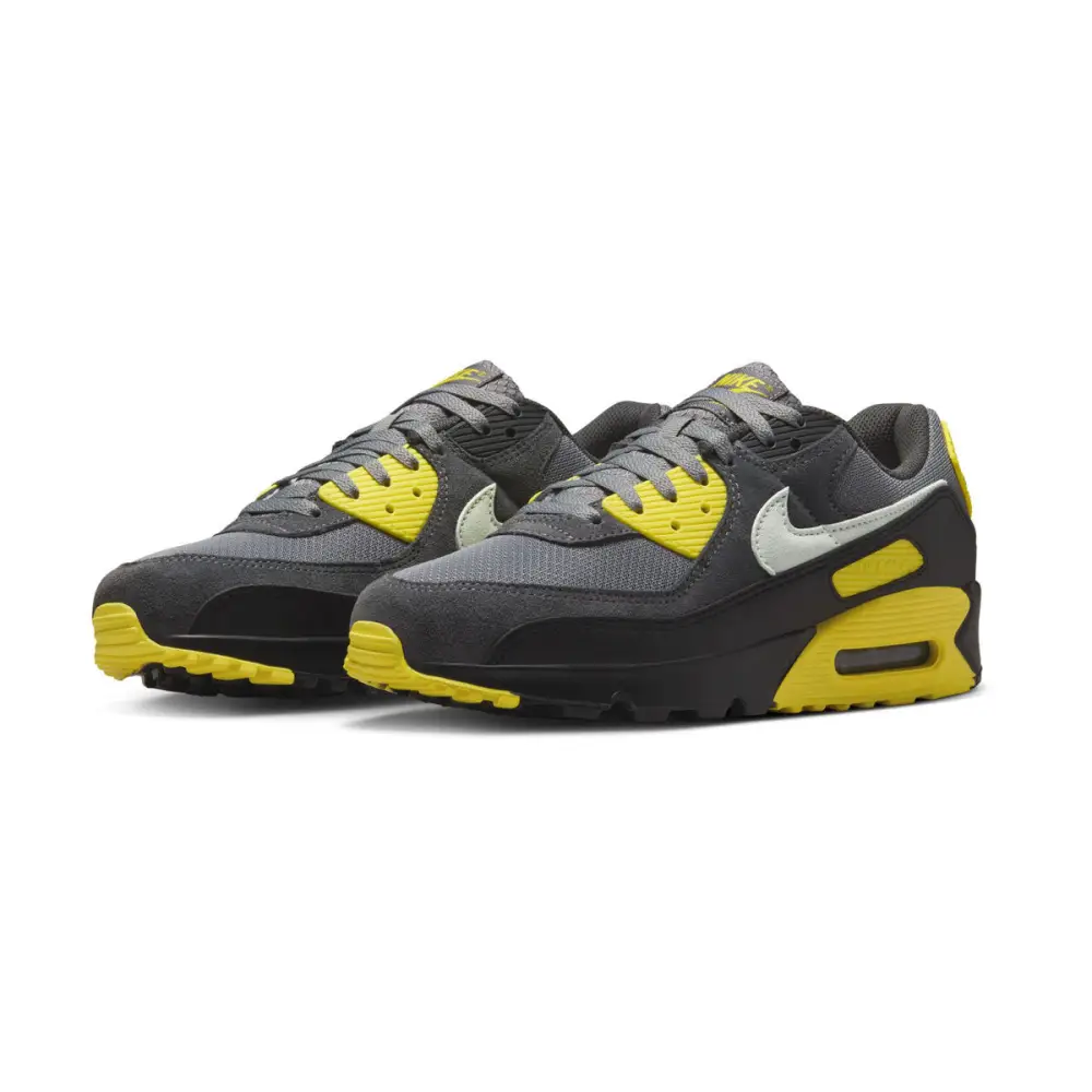 Nike Air Max 90 'Smoke Grey & Lightening' Men's Shoes 