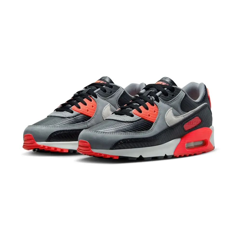 Nike Air Max 90 Premium 'Infrared Carbon Fiber' Men's Shoes 