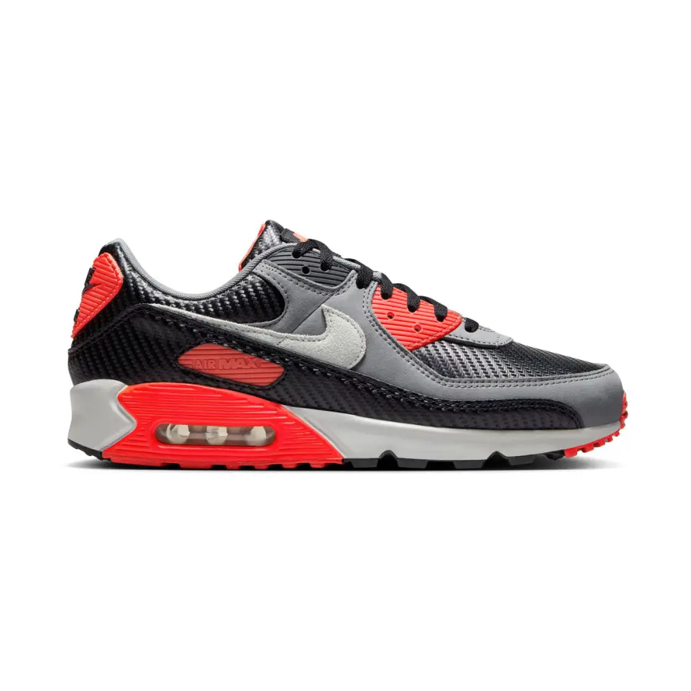 Nike Air Max 90 Premium 'Infrared Carbon Fiber' Men's Shoes 