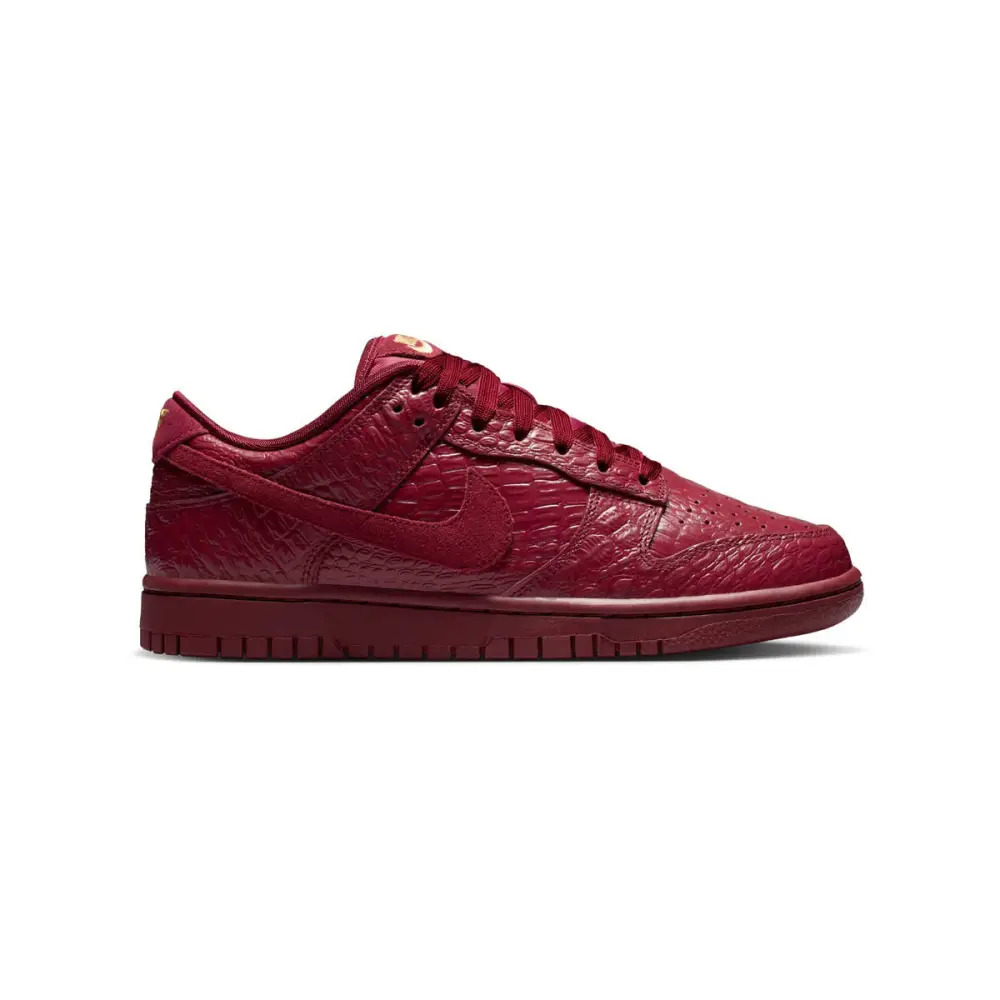 Nike Dunk Low 'Crocodile Team Red' Women's Shoes 17CD227