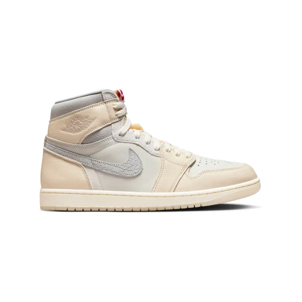 Air Jordan 1 Retro High 'Sail University Red' OG Men's Shoes 