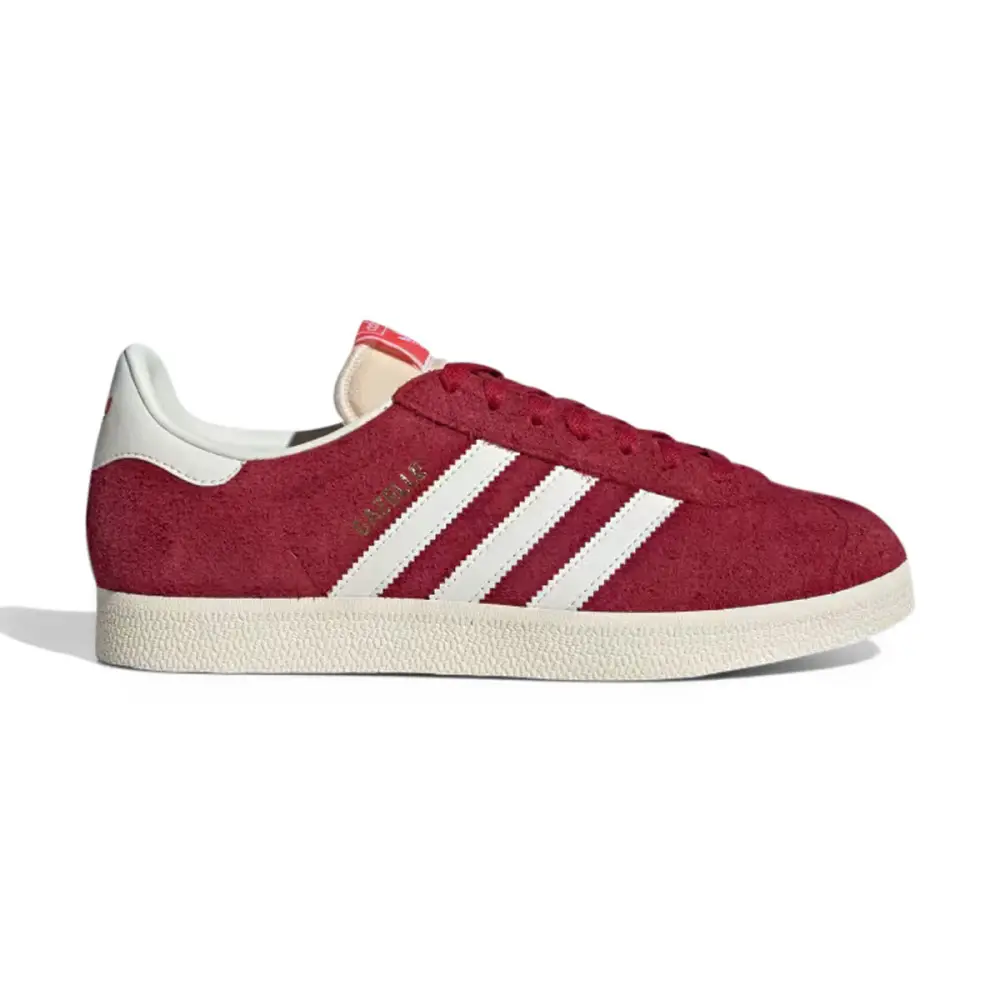 Adidas Gazelle 'Team Victory Red Off White Cream White' Men's Shoes 