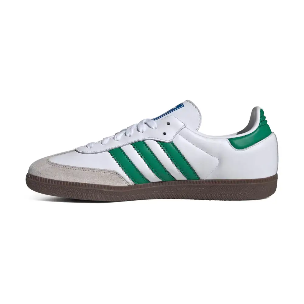 Adidas Samba OG 'White and Green' Unisex Shoes 