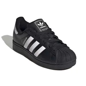 Adidas Superstar II 'Black White' Big Kids' Shoes 257124