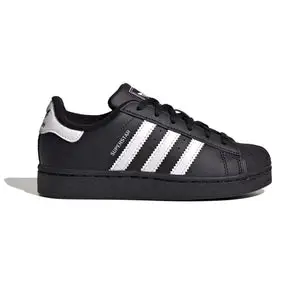 Adidas Superstar II 'Black White' Little Kids' Shoes AD50128
