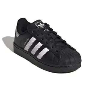 Adidas Superstar II 'Black White' Little Kids' Shoes AD50128