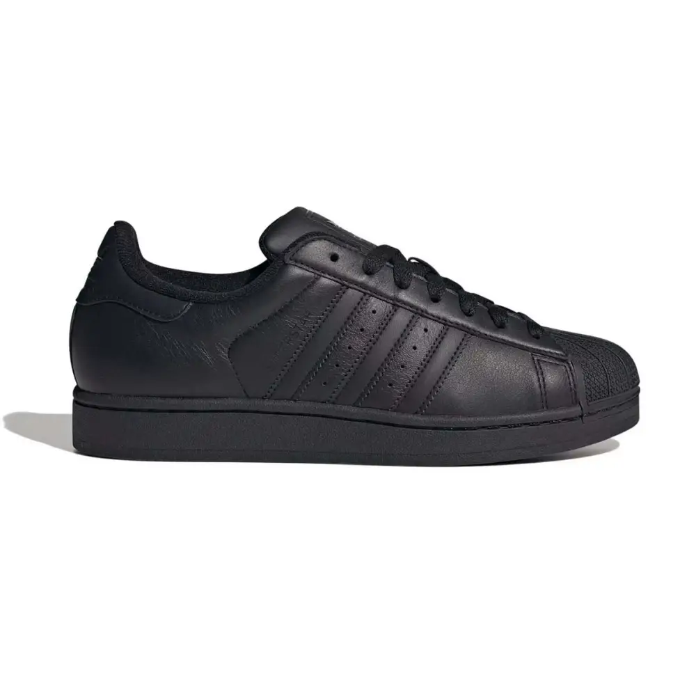 Adidas Superstar II 'Triple Black' Men's Shoes 