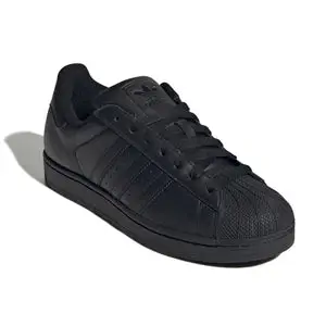Adidas Superstar II 'Triple Black' Men's Shoes 4CD55
