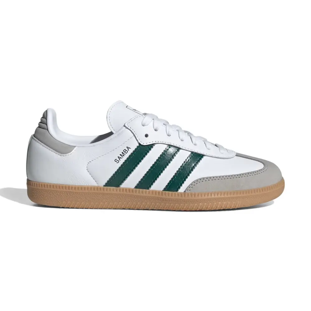 Adidas Samba OG 'White Collegiate Green Gum' Women's Shoes 