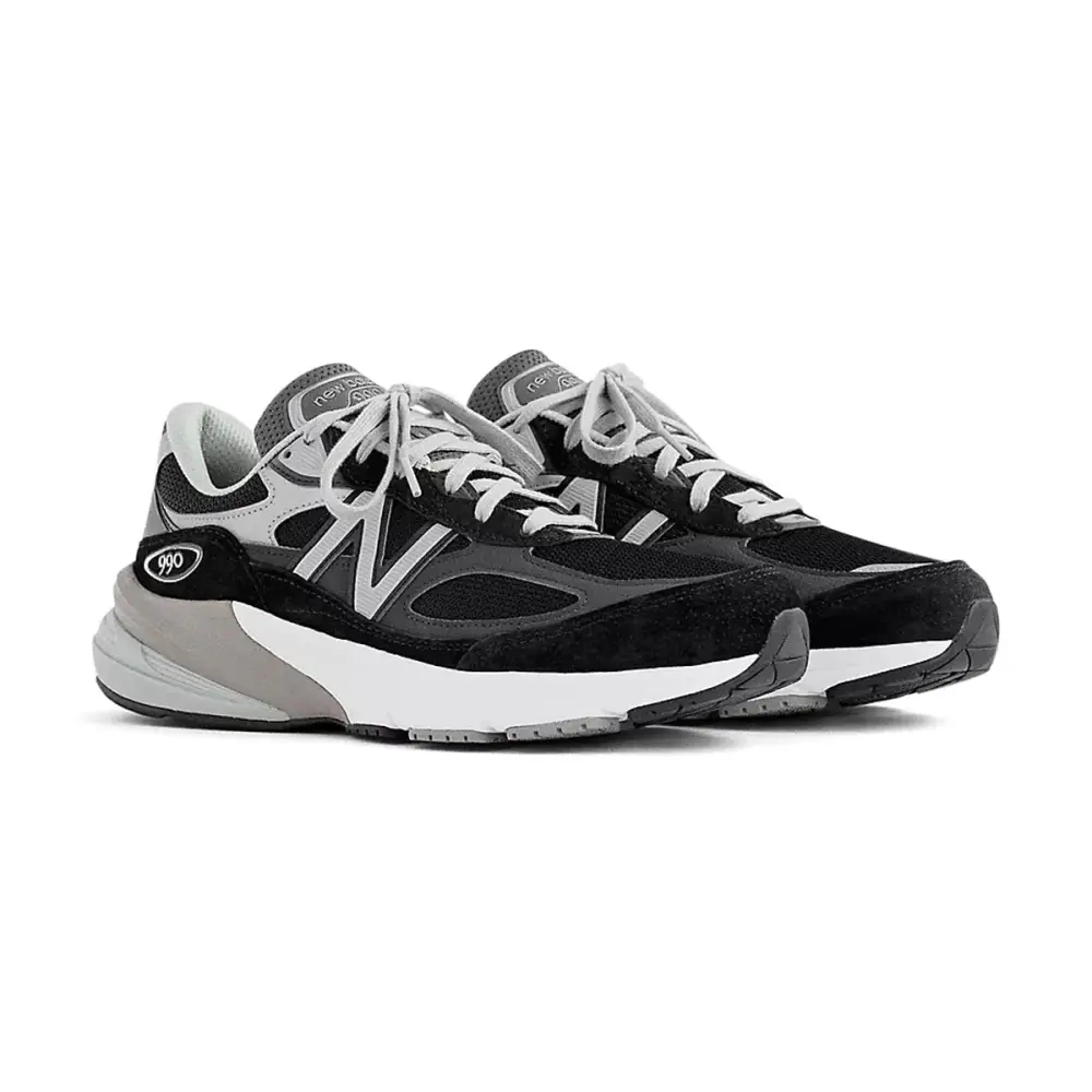 New Balance 990v6 'MiUSA Black Grey White' Men's Shoes 