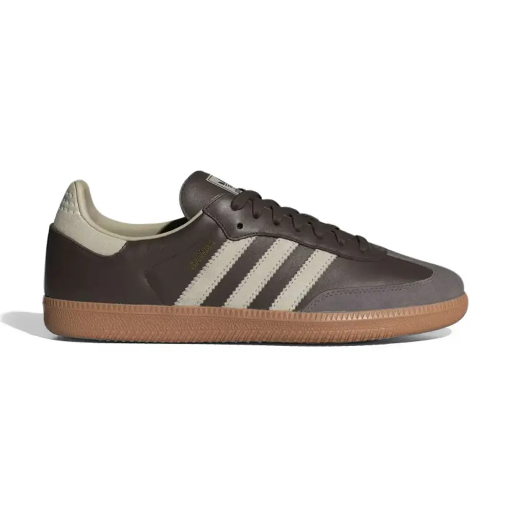 Adidas Samba OG 'Brown Putty Grey' Men's Shoes 