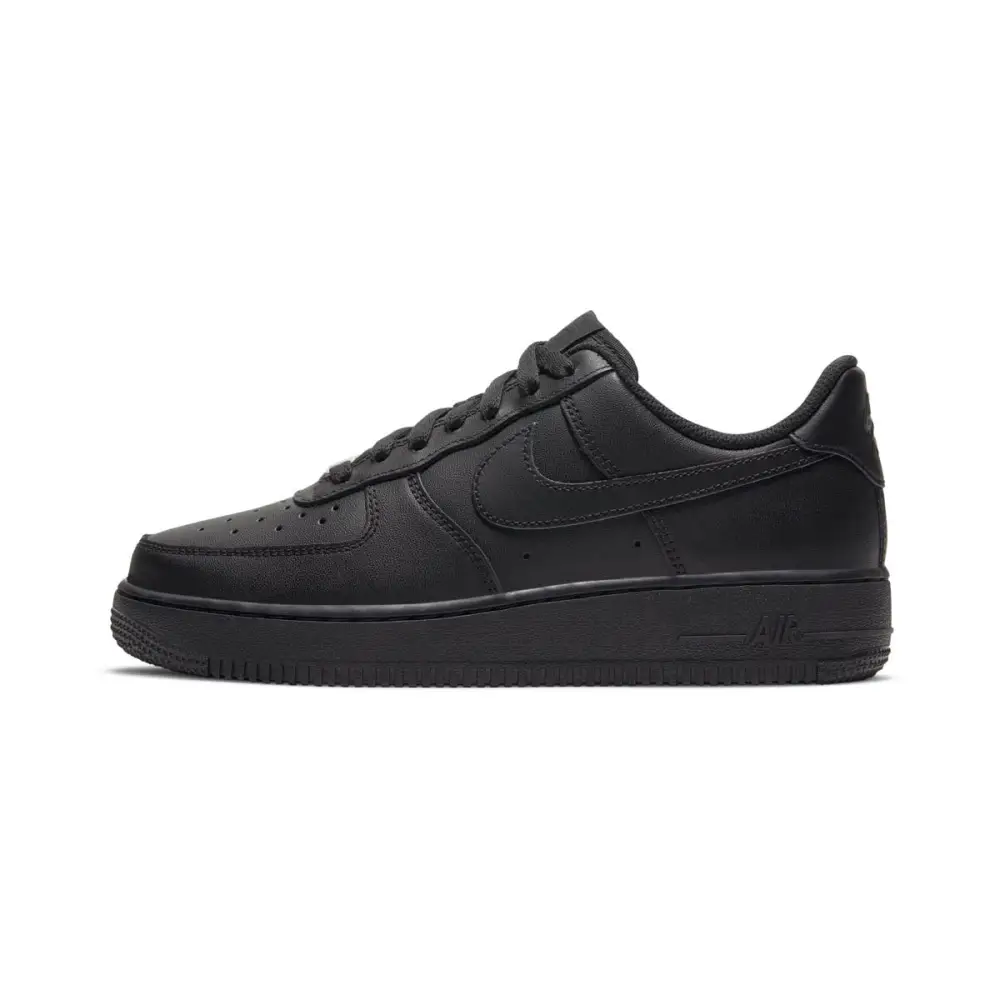 Nike Air Force 1 '07 'All Black' Women's Shoes 