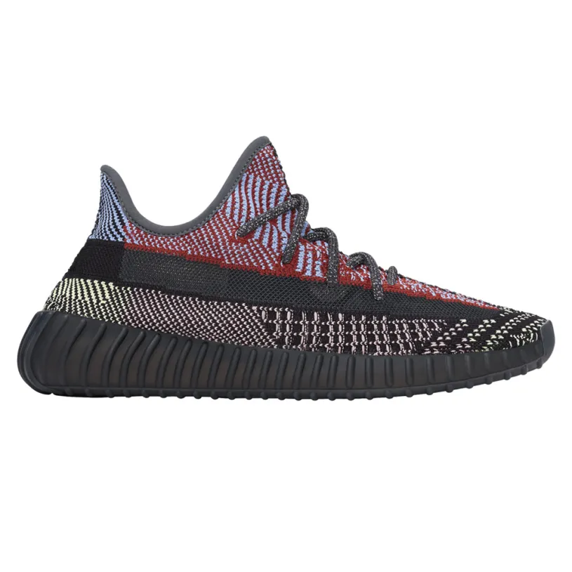 adidas | Mens Adidas Yeezy Boost 350 V2 Lace Up Sneakers