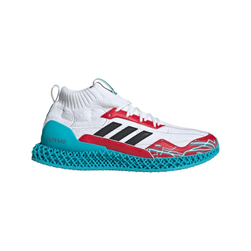 adidas | Mens Ultra 4D Mid Evolved Lace Up Sneakers
