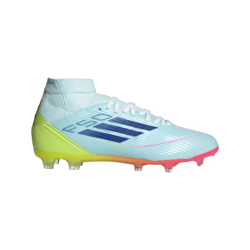 adidas | Womens F50 League Mid Firm Ground/Multi Ground Soccer Cleats